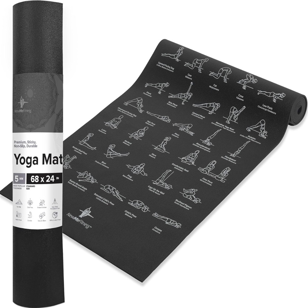 Black Yoga Mat